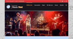 Desktop Screenshot of musikschule-musicplanet.de